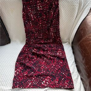VINTAGEThakoon Red and Black Silk Dress